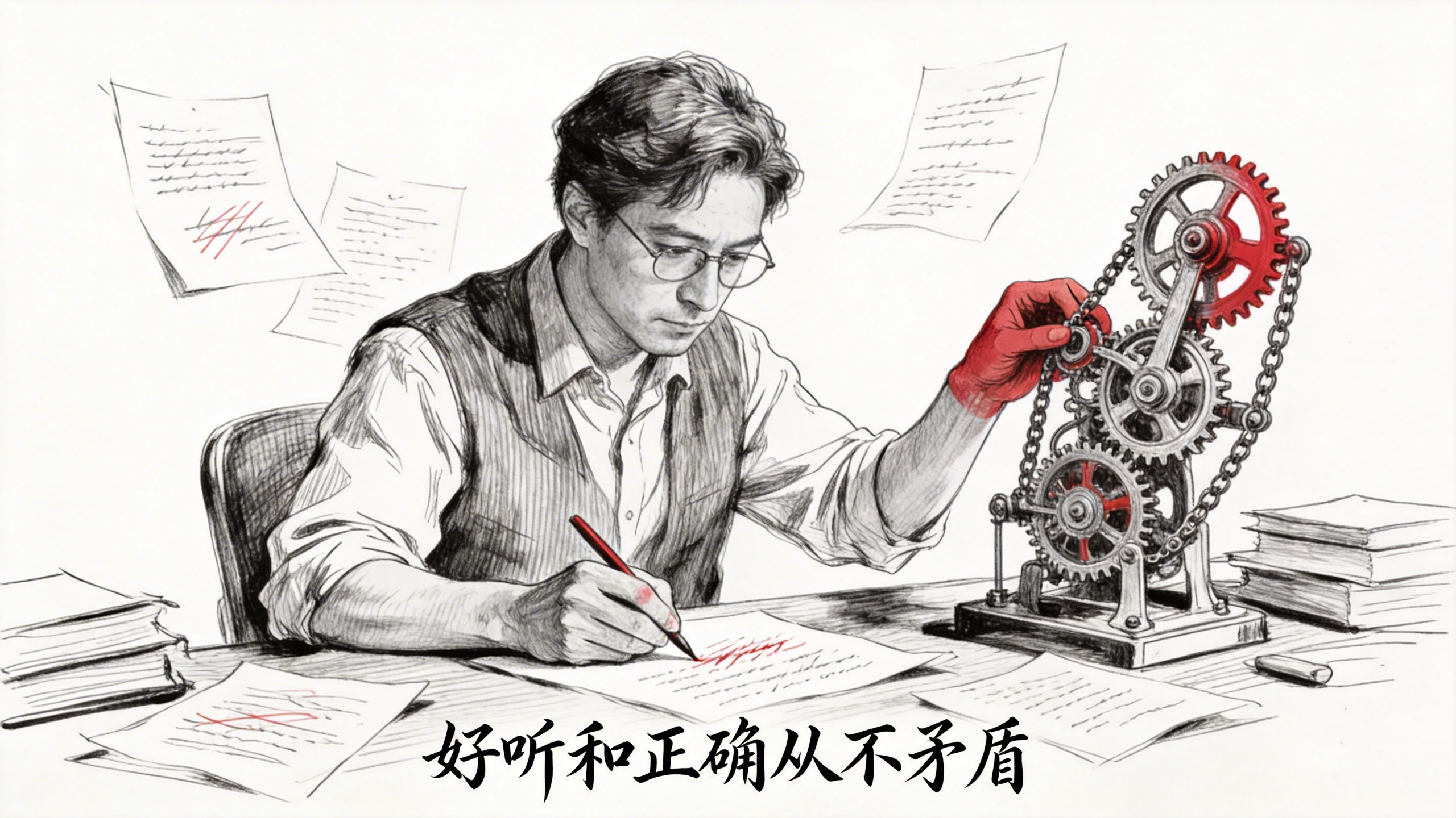 A Lifetime of Writing Says: Sounding Good and Being Right Never Conflict